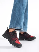 Módní červené dámské trekingové boty Módní červené dámské trekingové boty