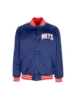 Mitchell & Ness NBA Heavyweight Satin Jacket New Jersey Nets OJBF3413-NJNYYPPPNAVY pánské Mitchell & Ness NBA Heavyweight Satin Jacket New Jersey Nets OJBF3413-NJNYYPPPNAVY pánské