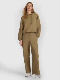 Dámské strukturované pletené tepláky 4F 4FRAW25TTROF1669-83S