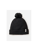 Čepice RIP CURL Anoeta Reg Pom Pom Beanie, černá Čepice RIP CURL Anoeta Reg Pom Pom Beanie, černá