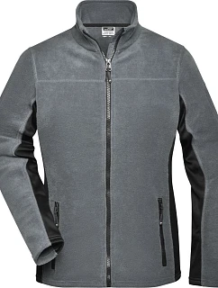 Daiber JN 841 Dámská pracovní mikrofleecová bunda - Strong 02.0841 carbon/black