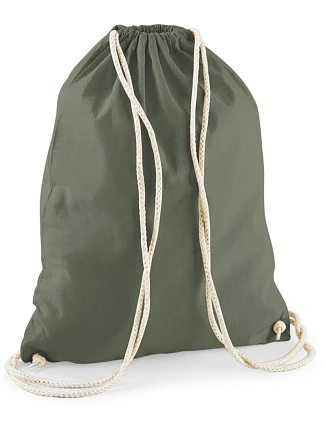Westford Mill W 110 Bavlněný vak na záda 50.0110 olive green Westford Mill W 110 Bavlněný vak na záda 50.0110 olive green