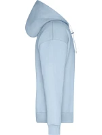 Daiber 8034 Pánská mikina s kapucí "Lounge" 02.8034 light blue