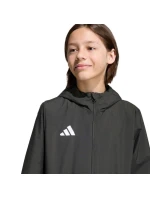 Dětská bunda adidas Entrada 26 All Weather černá JZ9104