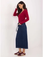 Sukně D80030BI50248D300 tmavě modrá Sukně D80030BI50248D300 tmavě modrá