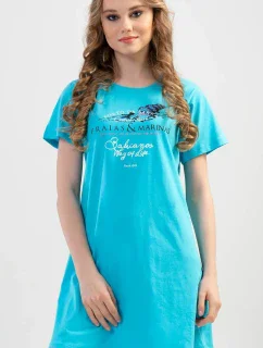 Dámská noční košile s krátkým rukávem Moře