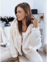 Dámská bunda FRESCO ecru FashionStreet TY3344