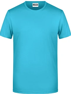 Daiber 8008 Pánské tričko z bio bavlny 02.8008 turquoise