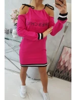 Tres Chic fuchsiové šaty Tres Chic fuchsiové šaty