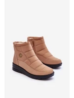 Dámské zimní sněhule v barvě bežové Helis Dámské zimní sněhule v barvě bežové Helis