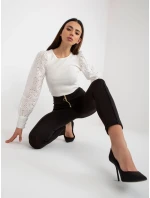 Dámské kalhoty TW SP BL 1008 kalhoty.94 černá - FPrice Dámské kalhoty TW SP BL 1008 kalhoty.94 černá - FPrice