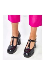 Polobotky na podpatku model 218176 Solea Polobotky na podpatku model 218176 Solea