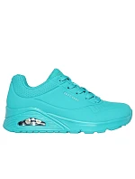 Dámská sportovní obuv Skechers Uno Stand On Air sneakers green (73690-TURQ) dámské