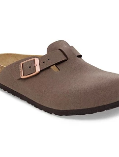 Birkenstock clogs BOSTON KIDS BS 1030809 MOCCA (úzká šířka) dětské
