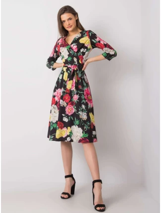 Šaty LK SK 508125.43P černá a červená