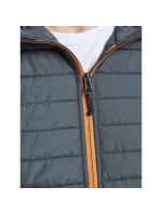 Prošívaná bunda Jack&Jones JJEMULTI QUILTED JACKET 12182242 GREY MELANGE/SET-IN SLE