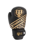 RPU-20 MASTERS 4 oz černo-zlaté boxerské rukavice