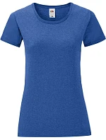 Fruit of the Loom Lady-Fit Iconic 150 T Dámské tričko 16.1432 heather royal Fruit of the Loom Lady-Fit Iconic 150 T Dámské tričko 16.1432 heather royal