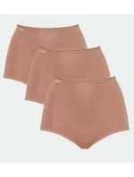 sloggi 24/7 Cotton Maxi C3P - BROWN - SLOGGI BROWN - SLOGGI