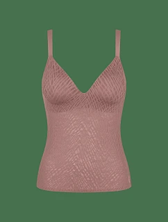 sloggi ZEROFeelBliss THE UP PushUpShirt - Cacao - SLOGGI Cacao - SLOGGI