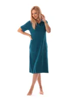 Dámské šaty Bari s límečkem deep lagoon - Vestis