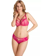 Dámská podprsenka 496 Paradise amarant - GORSENIA