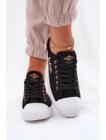 Dámské Textilní Tenisky Lee Cooper LCW-25-31-3427L Černé