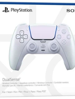 Ovladač Sony PS5 Dualsense v2 Chrome Pearl