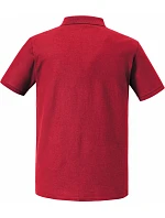 Russell Athletic 570M Pánské piqué polo "Authentic Eco" 10.570M classic red Russell Athletic 570M Pánské piqué polo "Authentic Eco" 10.570M classic red