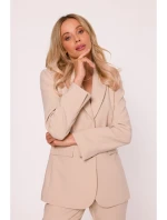 S417 Blejzr s laclem - béžový S417 Blejzr s laclem - béžový