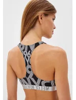 Vrchní díl plavek KW0KW00815-0GS černobílá - Calvin Klein Vrchní díl plavek KW0KW00815-0GS černobílá - Calvin Klein