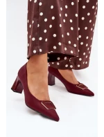 Lodičky na sloupku model 216089 Step in style