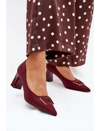 Lodičky na sloupku model 216089 Step in style