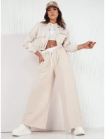 Dámská přechodná bunda bomber KADYS beige FashionStreet TY4188