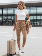 FashionStreet dámské khaki kalhoty UY2834