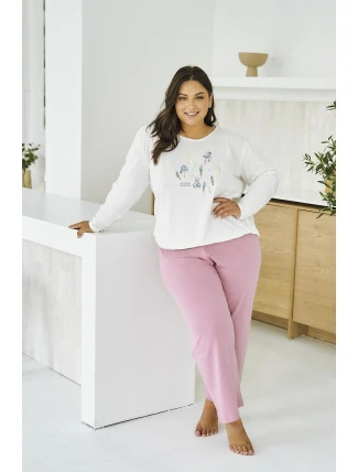 Pyžamo Taro Monica 3470 délka/r 2XL-4XL Z25/26 dámské