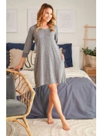 Noční košile 4129 grey plus - Doctornap Noční košile 4129 grey plus - Doctornap