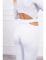 Sada s halenkou top bílá Sada s halenkou top bílá