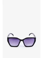 Dámské klasické sluneční brýle se zlatými detaily UV400 černá