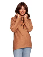 Dámský svetr s kapucí B249 - BE