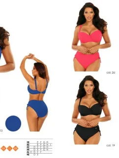 Dámské dvoudílné plavky S995G7 17  Alicante 4 tmavě modrá - Self