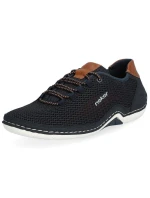 Pohodlné polobotky Rieker M RKR666 navy blue