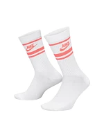 Nike NK Nsw Everyday Essential CR ponožky 3 páry bílé DX5089 100