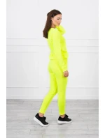 Tepláková souprava žlutá neonová Tepláková souprava žlutá neonová