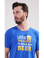 Pánské pyžamo šortky Life is beer