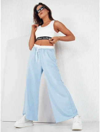 Dámské široké kalhoty VERES modré FashionStreet UY1958