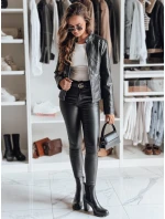 Dámská kožená bunda ROCKYLADY černá FashionStreet TY4968