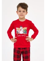 Cornette Dětské chlapecké pyžamo 593/171 Winter 86-128
