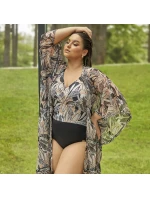 Dámské jednodílné plavky 61 black - AVA Dámské jednodílné plavky 61 black - AVA