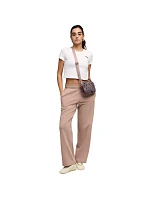 Dámské kalhoty Puma ESS Elevated Straight Leg pastelově růžové 691817 88 dámské